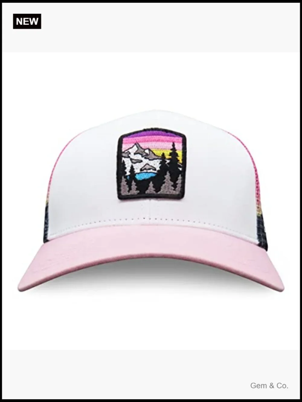 Women's Adjustable Trucker Snapback Baseball Cap Nylon Hat Summer